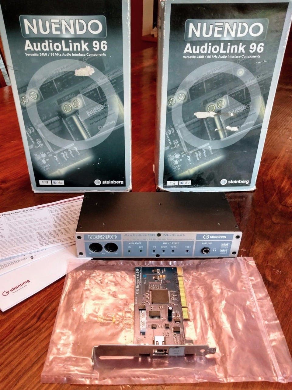 RME Hammerfall HDSP Multiface/Audiolink 96 Multiset + PCI + RME HDSP PCMCIA