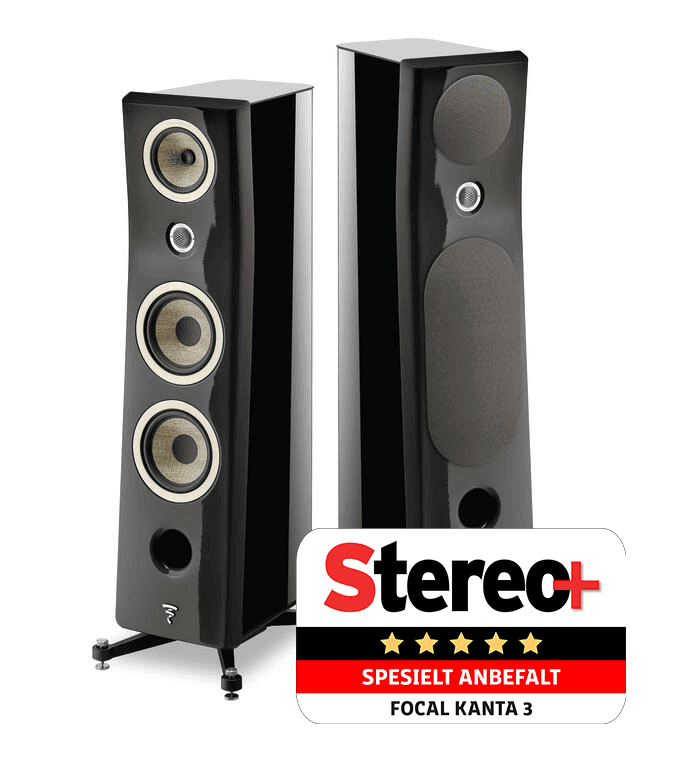 Focal Kanta 3 i sort pianolakk (strøkne!)