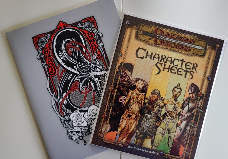 Dungeons & Dragons Character Sheets