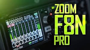 Utleie, 32-bit Float ZOOM F8n Pro 8 tracks Multitrack Recorder