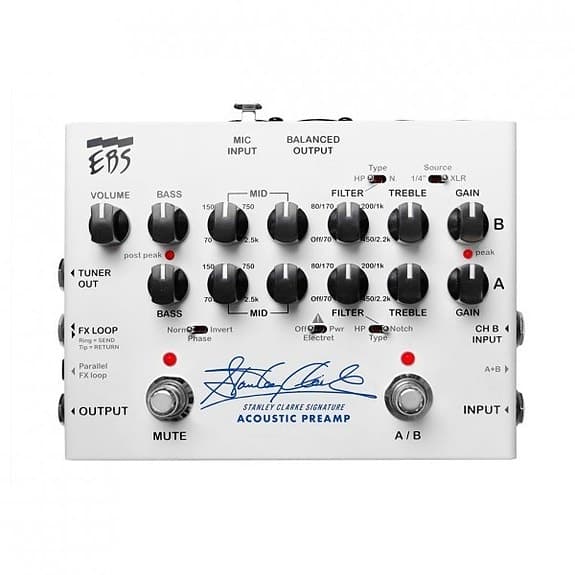 EBS Stanley Clarke Signature Acoustic Preamp