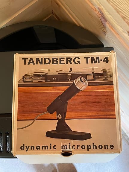 Tandberg Mikrofon TM-4 Dynamic Microphone