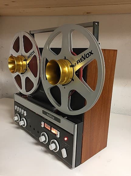 REVOX A-77 2-spor IPS-7,5/15 båndspiller/båndopptaker.