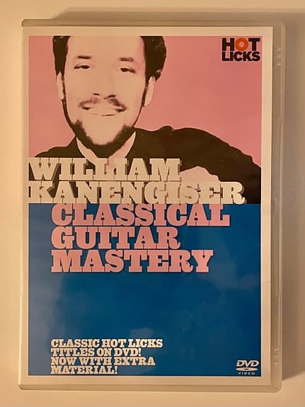 DVD: Classical Guitar Mastery - Kanengiser.