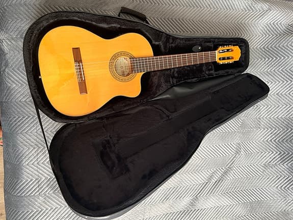 Spanish Electro-Acoustic Guitar with Pickup Fishman