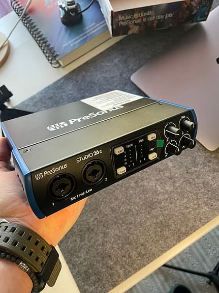 Audio interface PreSonus studio26c