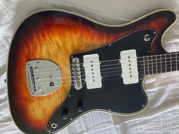 Hjemmelaget jazzmaster kopi