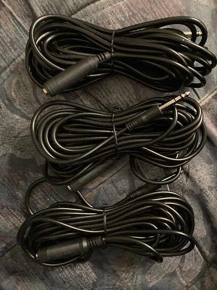Headphone extension kabler 7,5 m
