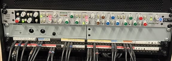 SSL XLogic E-signature channel strip