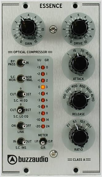 Buzz Audio ESSENCE optical compressor for 500 series
