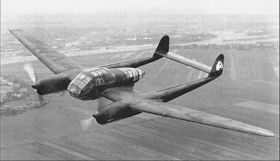 Focke Wulf 189A 120" David Anderson tegninger