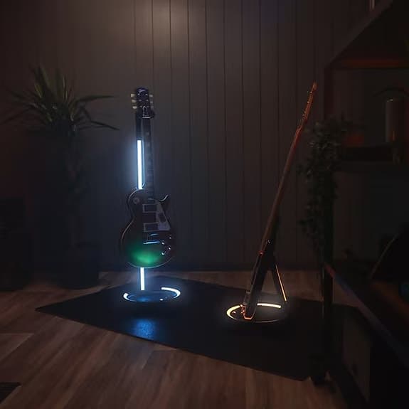 Nyheter! Gravity Guitar GLOW STAND