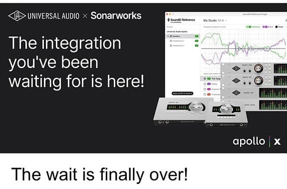SoundID Reference for Speakers & Headphones + Apollo Monitor Corrrection