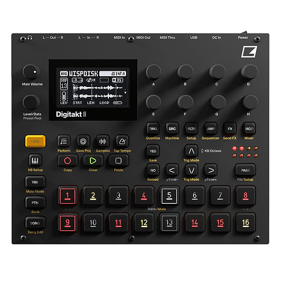 Elektron Digitakt II - Ny - På lager