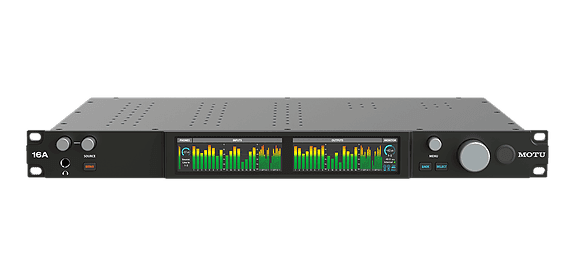 MOTU 16A Thunderbolt 4 / USB4 audio interface with DSP, mixing, effects and net