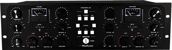 Wes Audio ngBusComp-Stereo Bus Compressor with Digital Recall(Åpnet eske)!