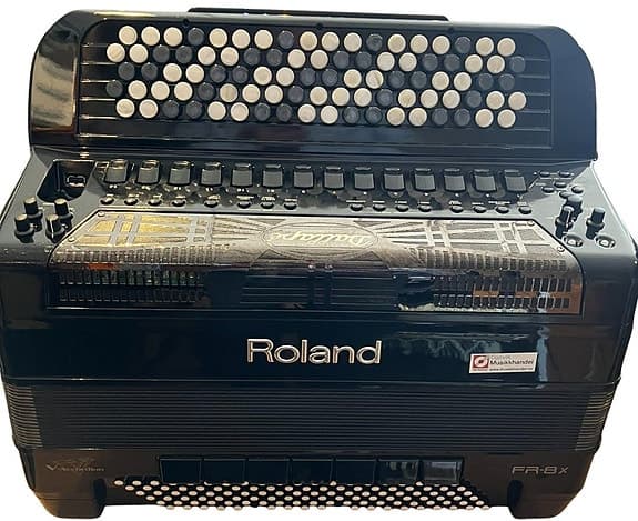 Roland FR-8XDB Dallape edition digitalt knappespill. Sort. Komplett med alt.