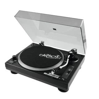 Omnitronic BD-1390 USB, black Turntable
