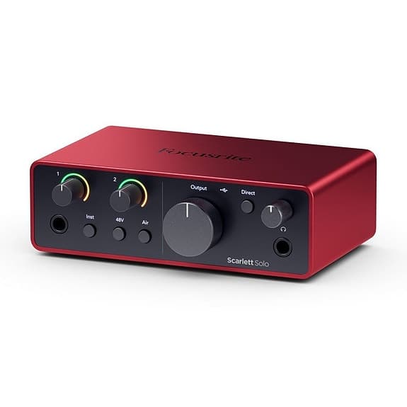 UUSI Focusrite Scarlett Solo 4th Gen äänikortti