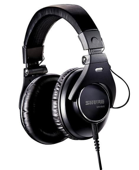 UUSI Shure SRH840 Suljettu Studiokuuloke