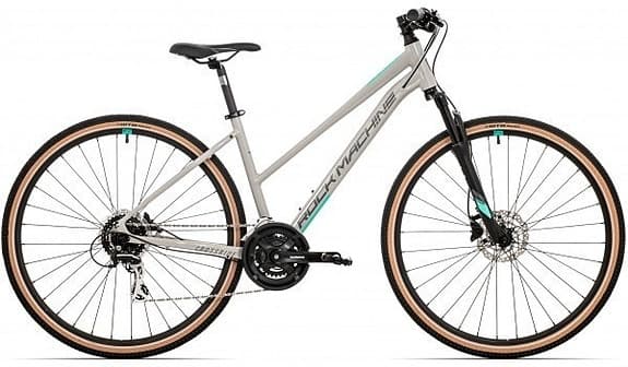 Rock machine crossride 300 lady harmaa