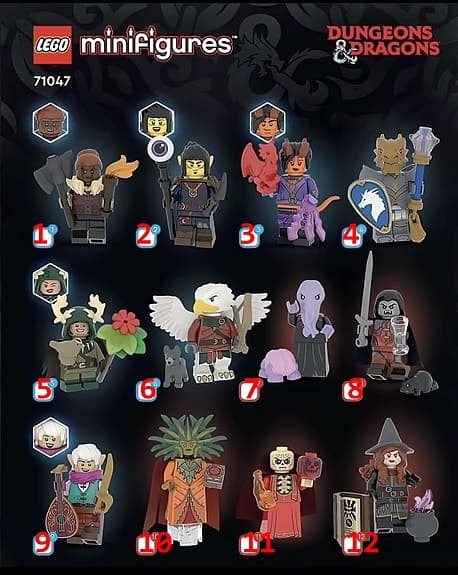Minifigure Series Dungeons & Dragons