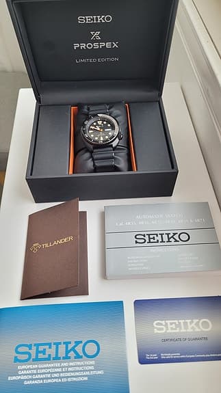 Seiko Prospex Black Series Limited Edition