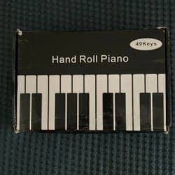 Hand Roll Piano 49 tangenter