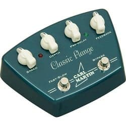 Carl Martin Classic Flange pedal ny i kartong med nätaggregat 230V