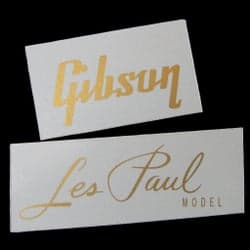 Gibson Les Paul Model vattendekal