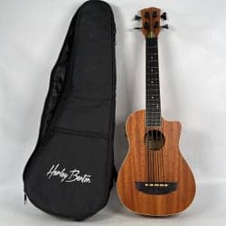 Harley Benton U-Bass Mahogany Solid Bass Ukulele- ENDAST AVHÄMTNING