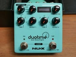NUX Duotime Dual Delay Engine Guitarpedal