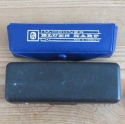 2 mindre munspel, M Hohner & Grebbestad Bryggare