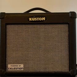 Kustom gitarrförstärkare med Celestion-högtalare
