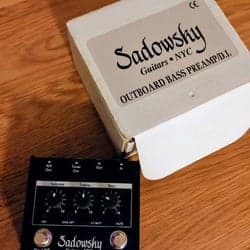 Sadowsky bass preamp