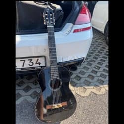 Yamaha C40 akustisk guitar sort