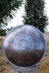 Handpan / Steel Tongue Drum – 48 cm – 432 Hz – D-moll