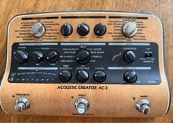 Zoom Acoustic Creator AC-3 Akustisk Gitarrpedal