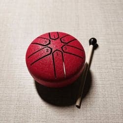 Mini Steel Tongue Drum 3 inch 6 Tone Handpan Drum