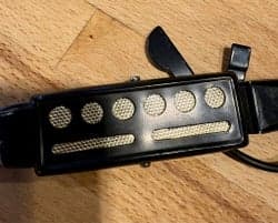 Vintage Acoustic Guitar Pickup med Volym- och Tonkontroller