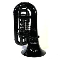 playLITE Hybrid Tuba by Gear4music, Black - DAMAGED