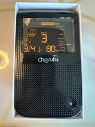 CHERUB WMT-248 Portable Metro-Tuner Rechargeable For Various Instruments