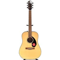 Fender CD-60 Dreadnought V3 Acoustic Guitar, Natural - SKADAD