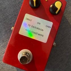 High Coast Amps 70's Distorsion Pedal