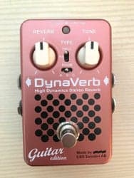 Reverb Pedal: EBS DynaVerb High Dynamics Stereo Reverb Guitar Edition