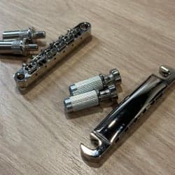 Komplett Epiphone LockTone Tune-o-Matic & Tailpiece Set – Nickel