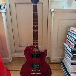 Gibson Les Paul electric guitar red faded 2018