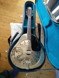 1940-41 National Style 0 brass mandolin vintage original rare model