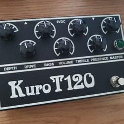 Kuro T120 Matamp -baserad preamp / overdrive stoner doom