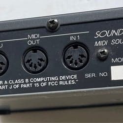 Roland Sound Canvas SC-55 MIDI Ljudmodul